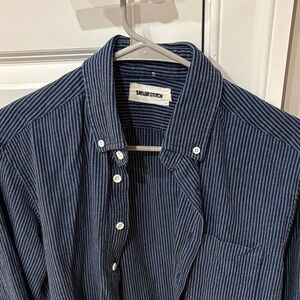 Taylor Stitch Roped Indigo Shirt 38